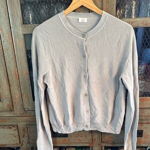 Wilfred Light Gray Knit Sweater